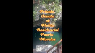 Tour of the Private Cenote at Mukta Residencial, Puerto Morelos, Mexico 100% Sustainable Development