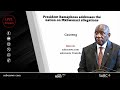 President Ramaphosa addresses the nation on Mkhwanazi's allegations