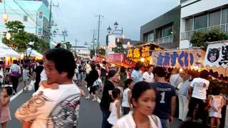 東岩槻祭り2009屋台風景