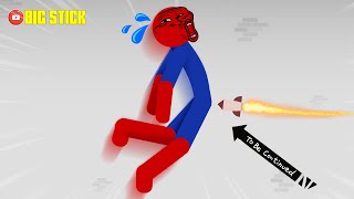 Best Falls | Stickman Dismounting Best Funny Moments #24