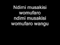 zimbabwe catholic shona songs yesu wangu kwaziwai with lyrics.wmv