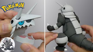 Pokemon Figures Making - Aggron | Clay Art / Pokemon toys