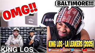 GLITCH OVERLOAD!!!! King Los Raps Over 3 Classic Beats W/ La Leakers!!! (REACTION)