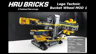 LEGO MOD the Bucket Wheel Excavator 42055 Out-feed Conveyor Part 1