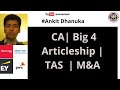 Ankit Dhanuka - CA|PwC Articeship |EY Transaction Advisory |Corporate M&A at Tata Steel and Mahindra