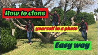 How to clone yourself in a photo (easy way)