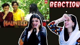HAUNTED REACTION | Blooper | Round2hell | R2h NEW VIDEO | ACHA SORRY REACTION