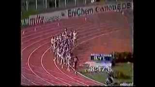 ATLETICA MONDIALI DI ROMA 1987 10000 ARGENTO PANETTA