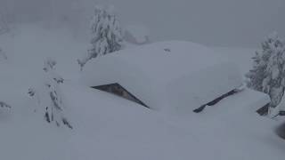 Extrem Schnee Bettmeralp + Riederalp 22.01.2018