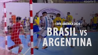 FUTSAL | Brasil - Argentina (Final - Copa América 2024)