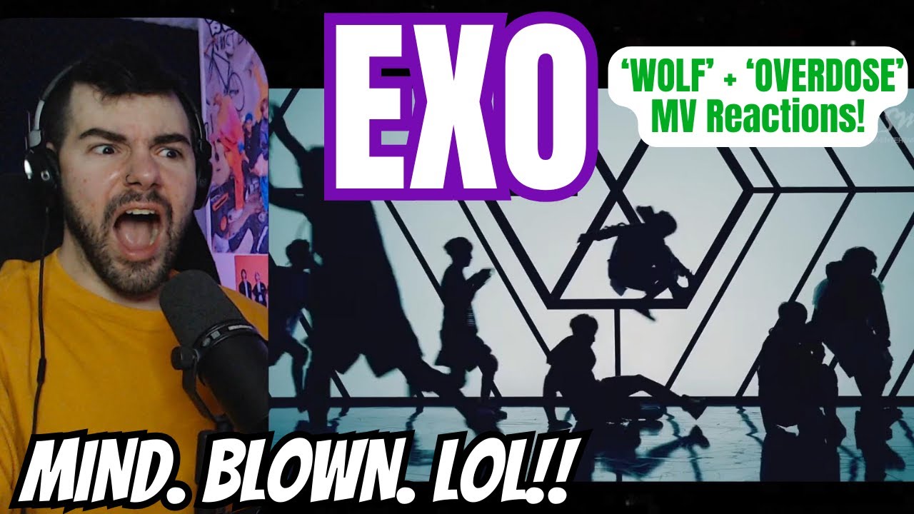 EXO - 'Wolf' + 'Overdose' MV Reactions! - YouTube