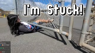 JINNYTTY GETS STUCK? | Twitch Fails Compilation #9