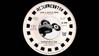 Wakefield Sun - Sing A Simple Song [Roulette] 1970 Psychedelic Soul Funk 45