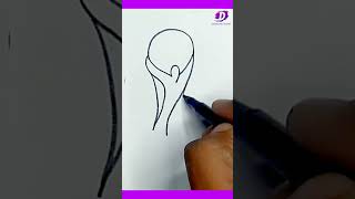 How To Draw FIFA World Cup Trophy 2022 step by step very easy #shorts#fifaworldcup2022 #youtube