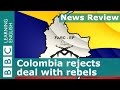 Colombia rejects deal to end conflict with rebels: BBC News Review