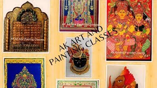 Tanjore Art | Tips on Tanjore Art | Cone Work | Gold Foil Use | AK Art And Painting Classes