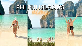 PHI PHI ISLANDS VLOG / Monkey Beach, Maya Bay, Pileh Lagoon, Street Food Market