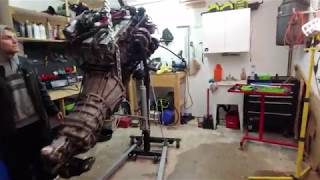 MK3 Supra - Engine Pull Timelapse (7MGTE)