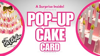 A Surprise Inside | Pop Up Cake Card | POP-UP Cards