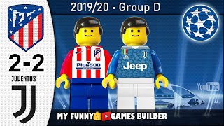 Atletico Madrid vs Juventus 2-2 • Champions League 18/09/2019 • All Goals Highlights Lego Football