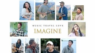 Imagine | Music Travel Love & Friends (John Lennon Cover) (Lyrics_fanzz)