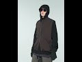 decesolo 23aw コーデュロイパッチワークベスト