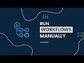 GitHub Actions - Run workflows manually with inputs