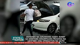 Detainee na ginawang asset, iginiit sa kanyang sinumpaang pahayag na lehitimo ang... | SONA