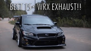 BEST EXHAUST EVER - 2015 SUBARU WRX TOMEI EXPREME TURBO BACK EXHAUST SOUND CLIPS