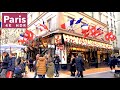 Paris France, Winter in Paris - HDR Walking - December 27, 2022 - 4K HDR 60 fps