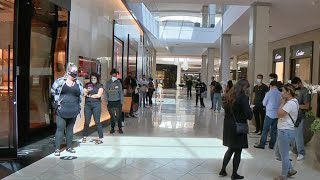 Westfield Valley Fair Mall in San Jose Reopens to Enthusiastic Shoppers