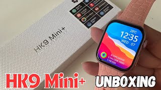 Unboxing Smartwatch HK9 Mini+ Amoled Display / 41mm Apple Watch Series 9 Aesthetics #unboxing