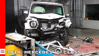 2019 Mercedes G-Class G500 G550 G63 Crash Test and Safety Features