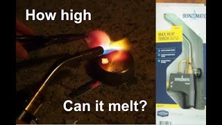 bernzomatic TS8000 blow torch review and testing