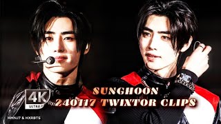 Sunghoon Twixtor Clips 4K 60fps || 240117 Sunghoon Twixtor Clips For Editing || Give Credit #twixtor