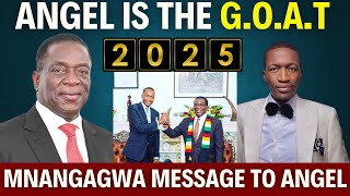 BREAKING⚠️President Mnangagwa 🇿🇼 Send Strong New Year Message To Uebert Angel 🇿🇼 2025