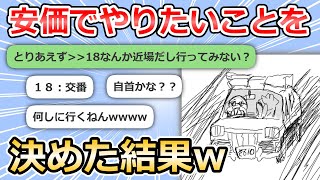 【2ch面白いスレ】安価でやりたいことを決めた結果...【ゆっくり解説】