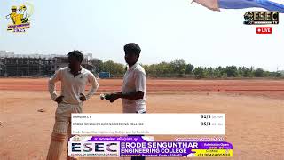 ESEC Alumni Intercollegiate Cricket Tournament-2k25 || ESEC vs  NANDHA CT || ESEC TV || ESEC INDIA