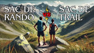 Quel SAC CHOISIR ? RANDO VS TRAIL