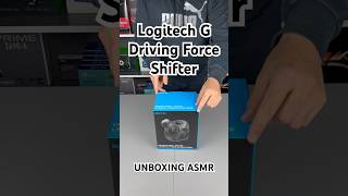 Logitech G Driving Force Shifter Unboxing ASMR #shorts #manual #g29 #pc #pcgaming #simracing #racing