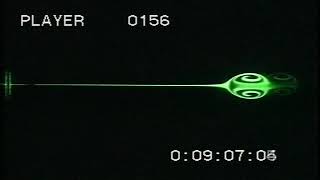 Travelling vortex breakdown - almost axisymmetric