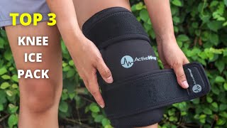 TOP 3: Best Knee Ice Pack Wrap for Injury relief 2021 | for Joint Pain, Bursitis Pain Relief
