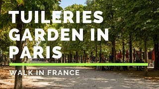 Tuileries garden in Paris - Le jardin des Tuileries à Paris