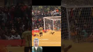 Sadhu ka jabardast goal #short #viralvideo #football #santali #khatarnak #goal sandar 😱