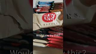 Original flavor or this? KitKats from Japan 🇯🇵 Part 1 #shorts #series #augdailyshorts