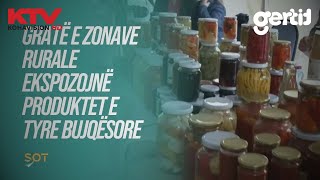 Gratë e zonave rurale ekspozojnë produktet e tyre bujqësore | KTV