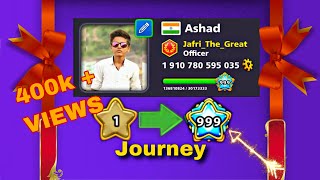 Ashad 8ballpool Journey from level 1 to level 999
