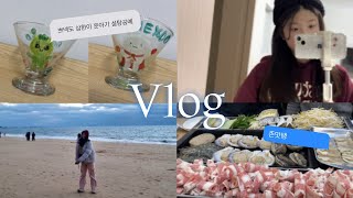 vlog. (보령) 가족 여행 브이로그 | 설탕공예 | 쁘넥도 | 얼공