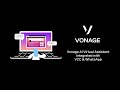 Vonage AI Virtual Assistant Integrated with VCC & WhatsApp