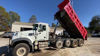 2007 MACK QUAD AXLE DUMP TRUCK